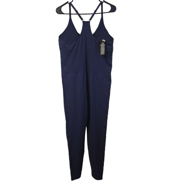 Victoria's Secret Pink Women's Seamless Workout One Piece Size XXL Navy Blue - Picture 4 of 7